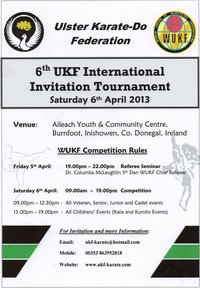 afis 6th UKF International Tournament