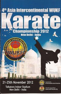 afis 4th Asia Intercontinental WUKF Karate Championship