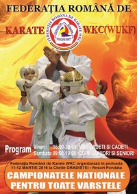 afis Campionatul National Karate WKC