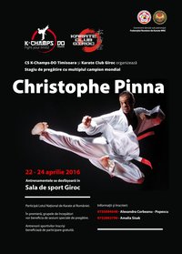 afis Stagiu de Pregatire cu Christophe Pinna