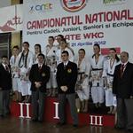Campionatul National pentru cadeti, juniori si seniori 2012